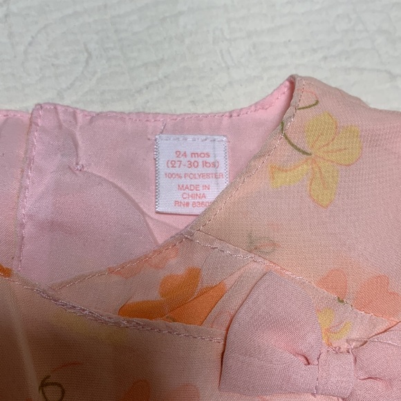 24m (4/$20) Summery Sheer Dress by First Impressions - Picture 6 of 15